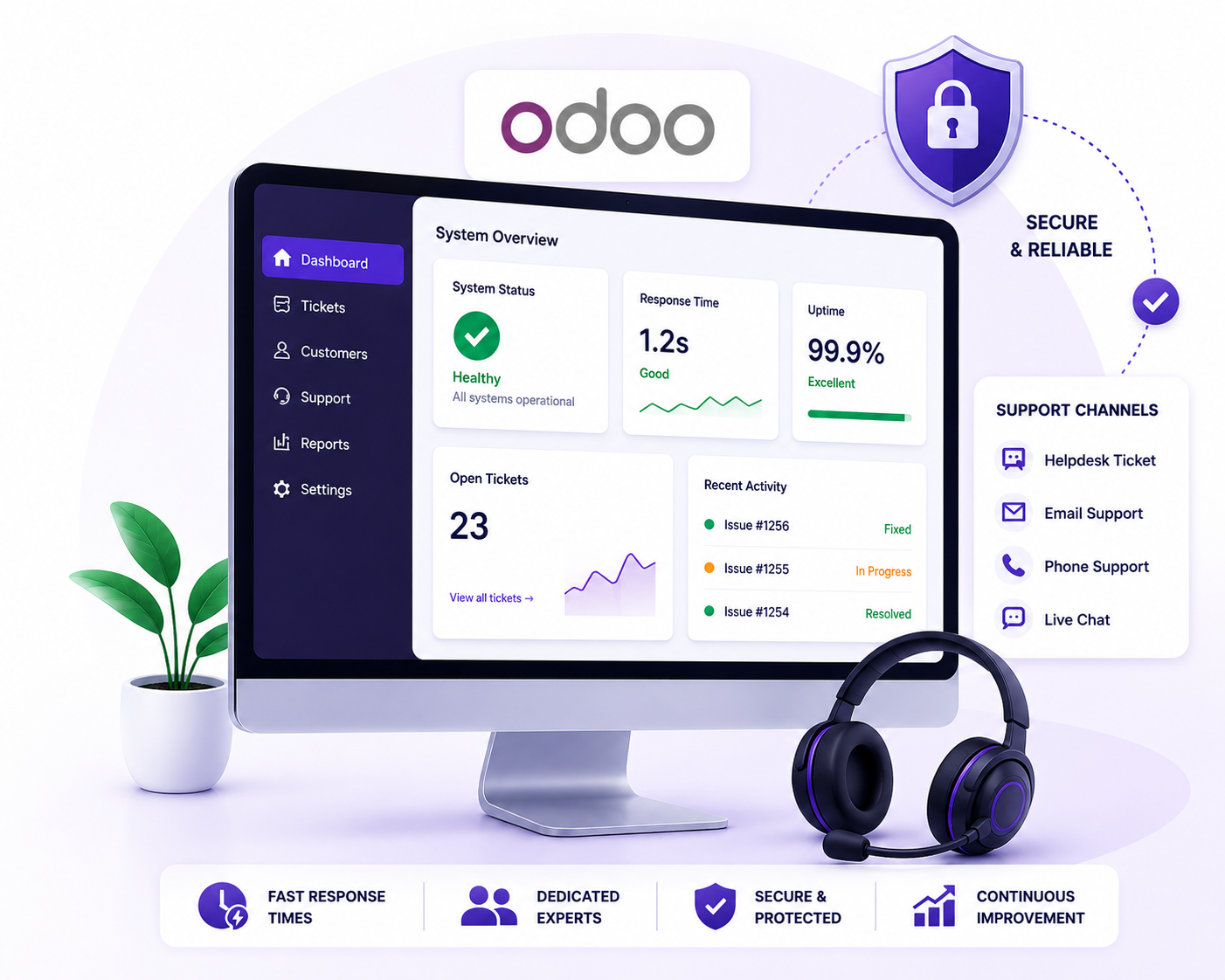 Odoo Support & Maintenance Services | Ark Infotech LLC