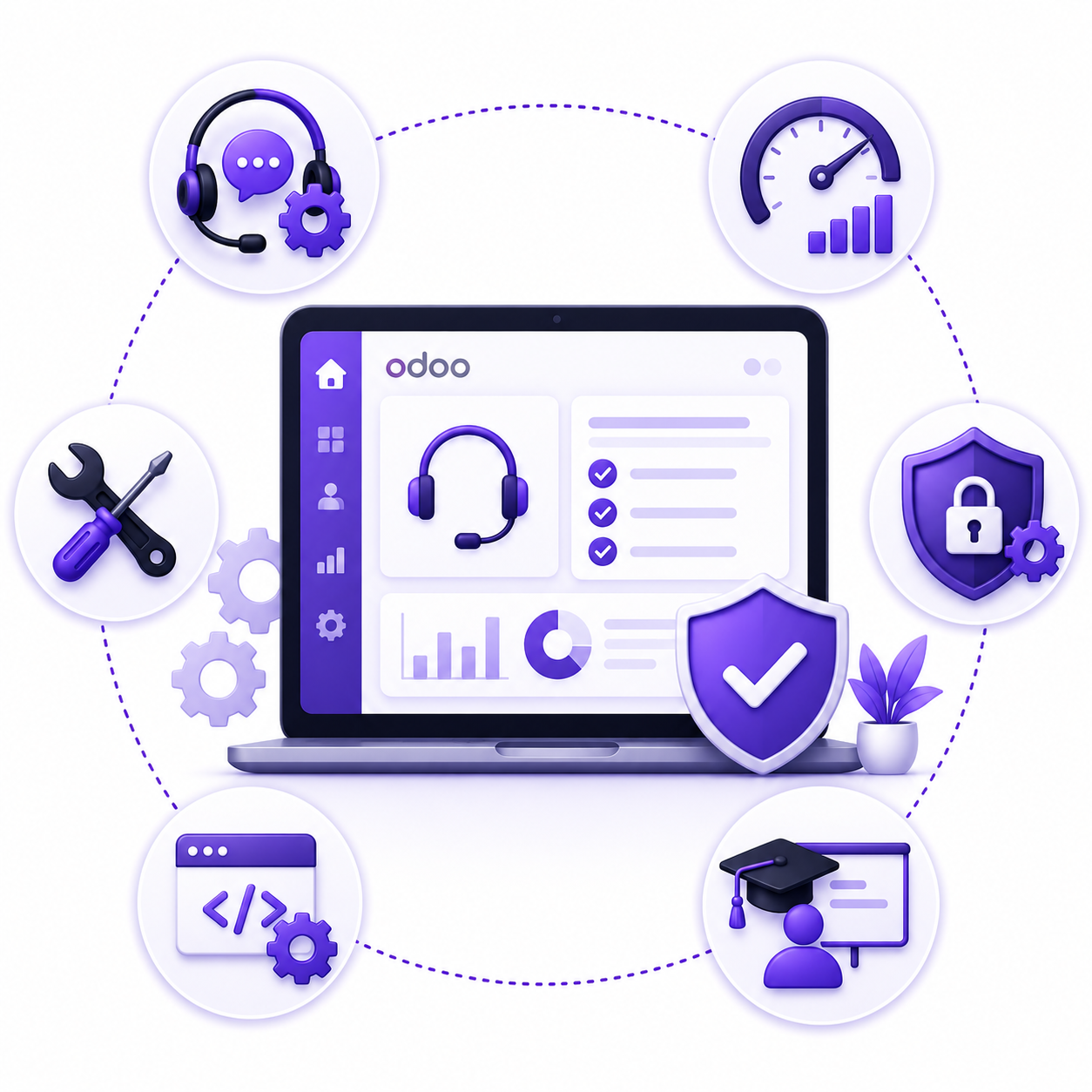 Odoo Support & Maintenance Services | Ark Infotech LLC